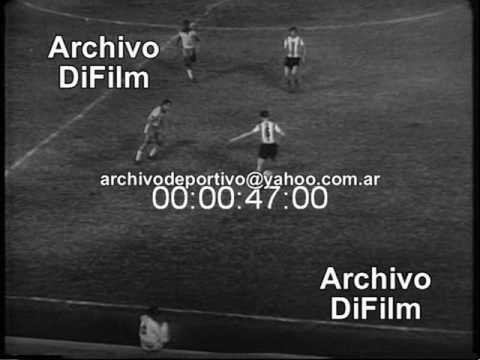 Argentina vs Brasil 3 a 0 - Campeonato Sudamericano - DiFilm (1957)