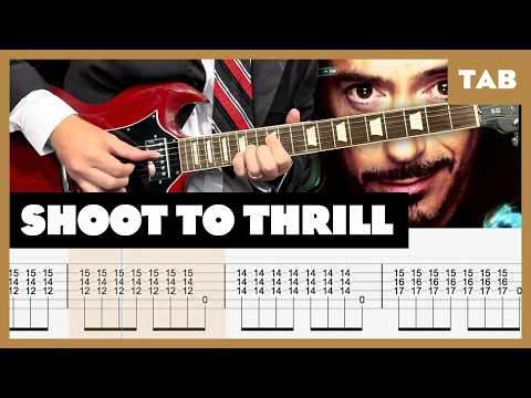 AC/DC - Shoot to Thrill - Guitar Tab | Lesson | Cover | Tutorial