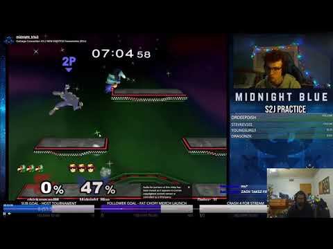Fiction Melee Lesson ft. MidnightBlue - Falcon vs Falco