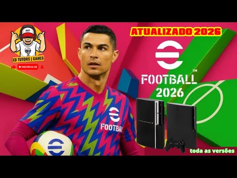 😱 NOVO POTATO PATCH V14 AIO BLUS | PLAYSTATION 3 | ATUALIZADO | eFootball 2026 PS3