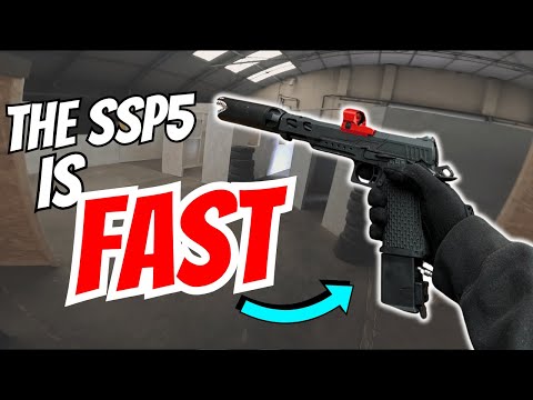 This Airsoft Pistol is the BEST - SSP5 Novritsch Hi -Capa (Gameplay and Review)