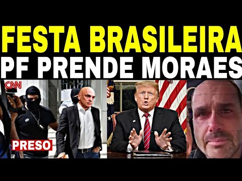 GRAÇAS A DEUS! MORAES PRESO TRUMP DECIDIU VINGAR A DIREITA BOLSONARO EDUARDO NOTÍCIA URGENTE 