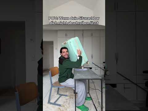 Abschreiben bringt nichts 😂 #shorts