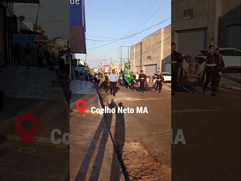 Banda Asa Branca desfile em Coelho Neto MA 2026