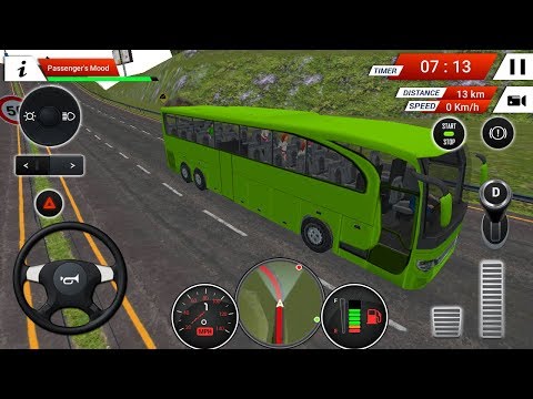 Coach Bus Driving Simulator 2018 - New Bus Unlocked | Bus Driving Games - Android GamePlay FHD