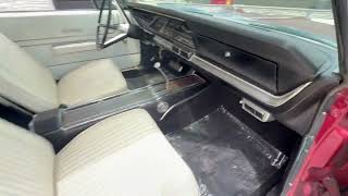 1967 Plymouth Sport Fury Convertible Interior