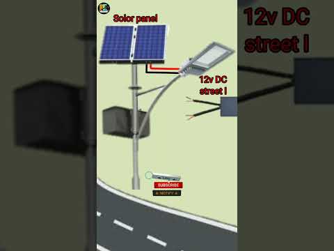 100W Solar LED Street Light