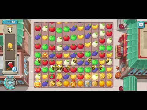 We Bare Bears Match3 Repairs Level 1463 - No Boosters