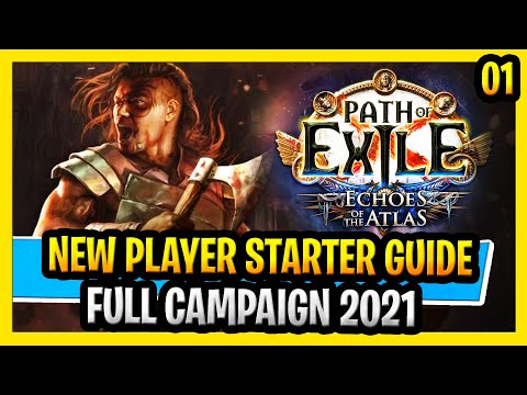 Path of Exile New Player Beginner Guide Full Walkthrough Echoes of the Atlas PoE Part 1 Act 1