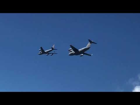 KC-135 and C-17 at Oshkosh