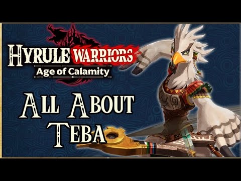 Hyrule warriors age of calamity - Teba showcase moveset 