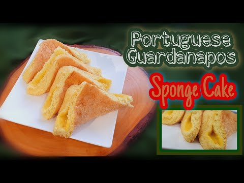 Portuguese sponge cake|Guardanapos | cook with me