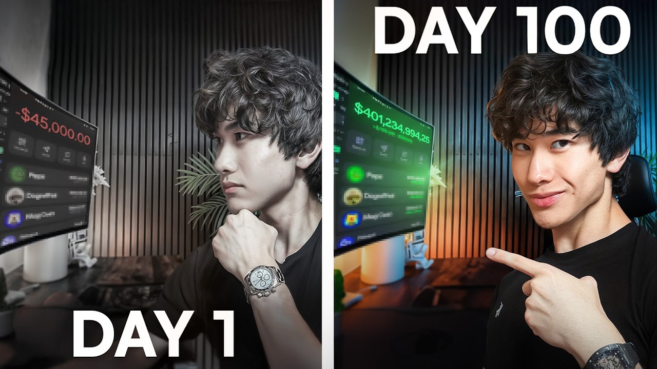 How To Turn $0 Into $100,000 Trading Memecoins (Full Course)