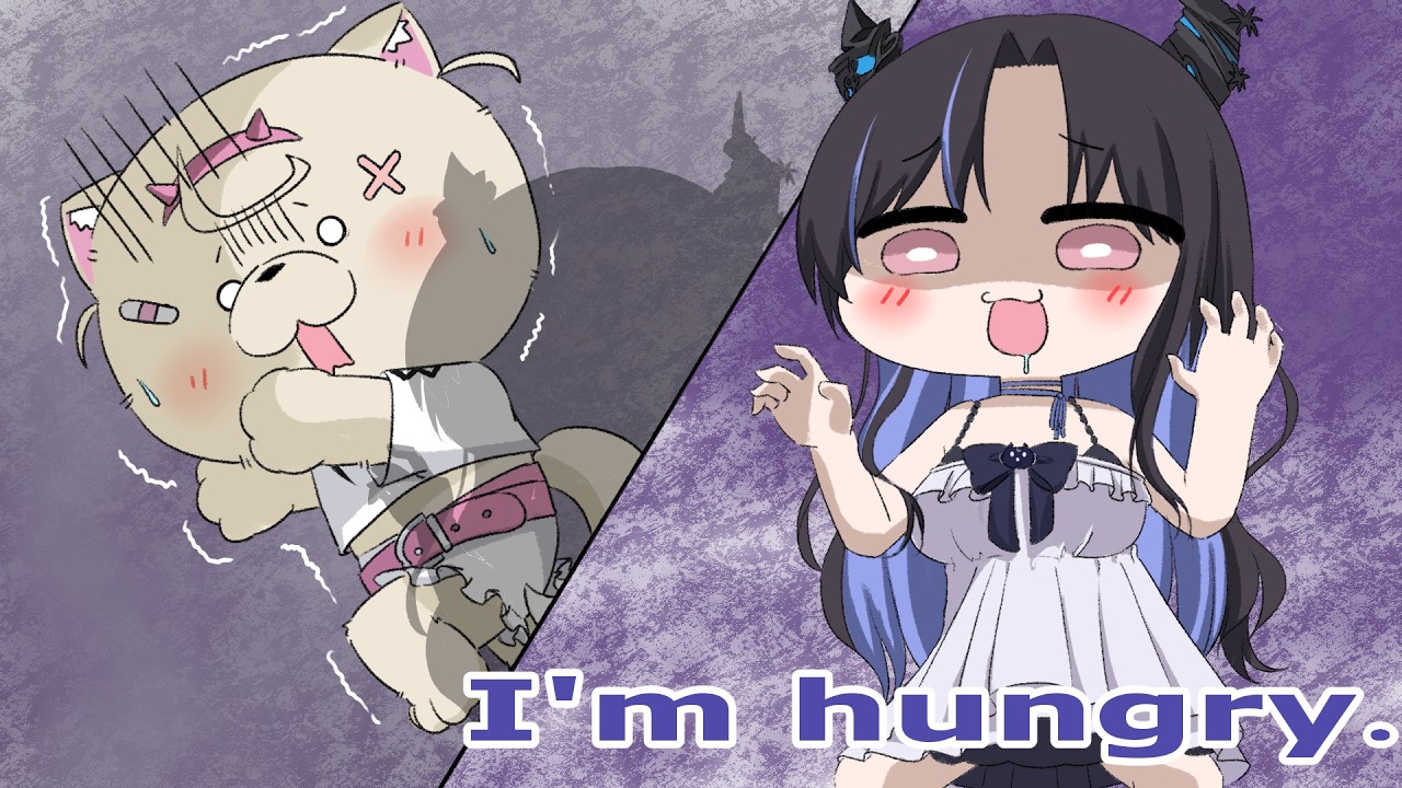 【手描き】【Engsub】ドッグハウスにネリッサが来たらこうなる・・When Nerissa comes to the doghouse...【hiro/切り抜き/Hololive】