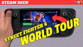 Street Fighter 6 on Steam Deck  - Is It Playable? World Tour Mode