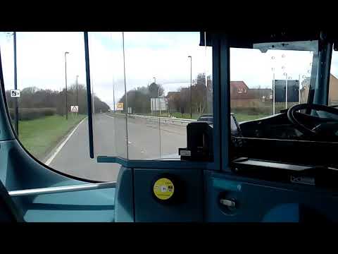 Arriva North East 7605 on the X7