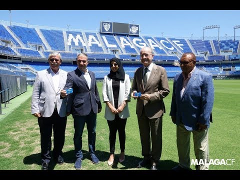 Ayuntamiento y Diputación renuevan sus abonos del Málaga CF