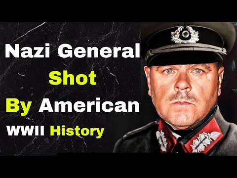 The Nazi General America Executed by Firing Squad – Anton Dostler
