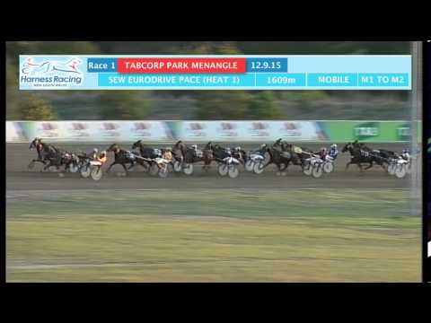 TABCORP PK MENANGLE - 12/09/2015 - Race 1 - SEW EURODRIVE PACE  (HEAT 1)