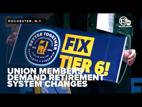 New York teachers union members demand reform of Tier 6 retirement system