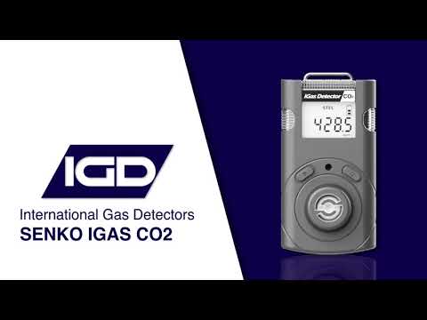 Senko iGAS CO2 Portable Gas Detector - Affordable and Durable CO2 Detector