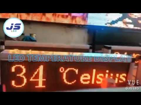 LED Temperature Display