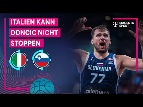 Italien – Slowenien, Highlights mit Live-Kommentar | FIBA EuroBasket 2025 | MAGENTA SPORT
