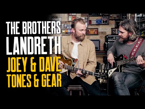 Joey & Dave Landreth Visit TPS! [Short Edit - Tone Talk, Band Session, Monster Pedal Board & More!]