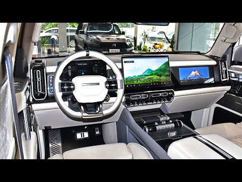 New 2024 Dongfeng M-Hero 917 Hybrid Off Roader SUV - Chinese Hummer!