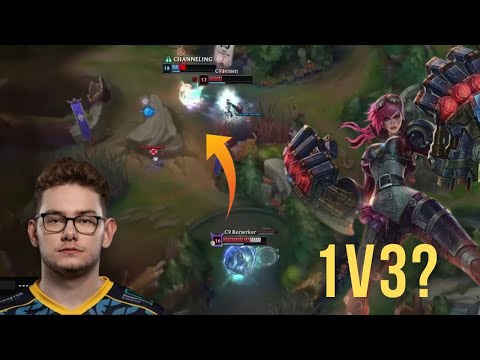 EG Inspired shows the true power of Vi as he 1v3 C9 with his good mechanics