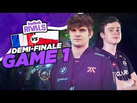 RHOBALAS : TWITCH RIVALS | DEMI-FINALE : TEAM FRANCE VS TEAM POLOGNE - GAME 1 | LOL FR