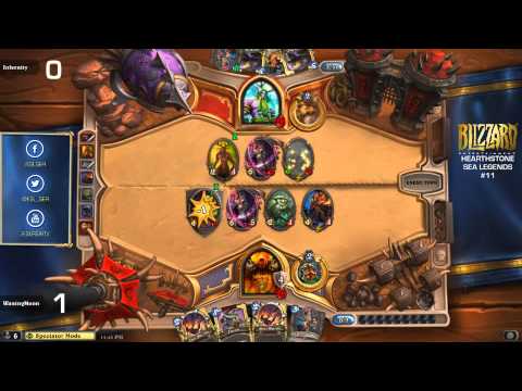 Hearthstone - WaningMoon vs Infernity - SEA Legends - Season 11 - Round of 16