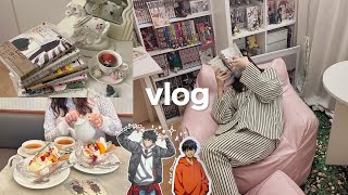 vlog⌇﻿推しに会い行って栄養補給￤ファンバス×東京タワーコラボ🗼、新規開拓をした漫画購入品紹介📖、髪切ってイメチェン💇🏻‍♀️、自炊etc.