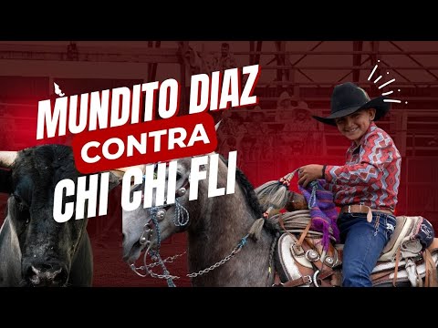 El niño lazador de toros bravos! Mundito Diaz Vs El Chi Chi Fli!
