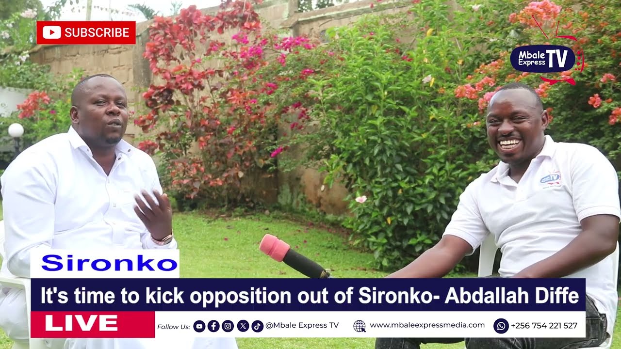 It's time to kick opposition out of Sironko- Abdallah Diffe 