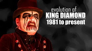 The EVOLUTION of KING DIAMOND (1981 to present)