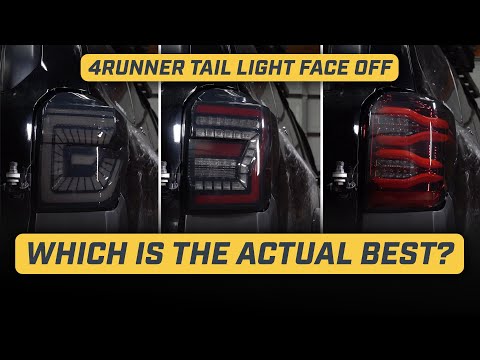 What is the Best 4Runner Tail Light? Head to Head Comparison.