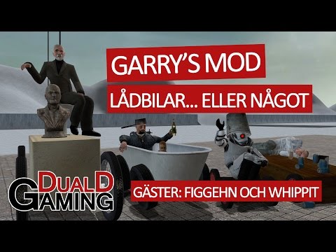 Random MultiSöndag - Garry's Mod med FiggWhipp - Lådbilar... Eller något