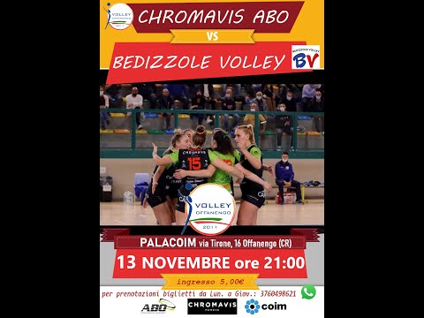 Chromavis Abo vs Bedizzole Volley - 5° giornata