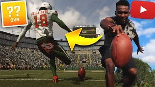 YouTuber who lost his College Football Scholarship is in the NFL | Madden 19 The Rejects ep. 10 (s2)