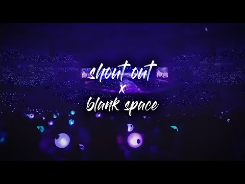 ENHYPEN ft. Taylor Swift - SHOUT OUT X BLANK SPACE (empty concert stadium sound check) [MASHUP]