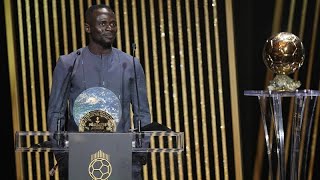 Senegalese Mané wins Socrates Award, finishes 2nd in Ballon d'Or