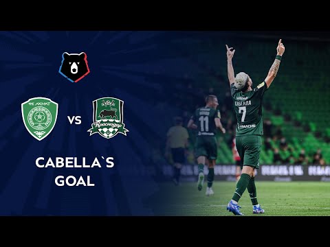 Cabella`s goal in the match against Akhmat