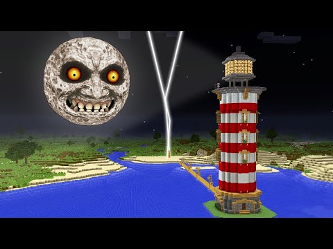 i Found Scary LUNAR MOON 😱 in Minecraft｜Minecraft Lunar Moon