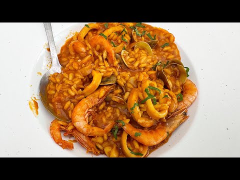 Arroz meloso de marisco