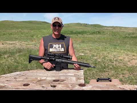 Christensen Arms CA15 range test.