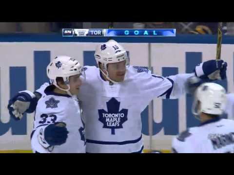 P.A. Parenteau's First Goal as a Maple Leaf - Maple Leafs at Sabres - 10/21/2015