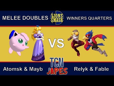 TCNJapes 2 SSBM Doubles - Atomsk/Mayb vs. Fable/Relyk - Winners Quarters
