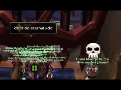 [Eternal] Naxxramas World Record Speed Run 38:58 Classic Anniversary Warrior PoV (broken)