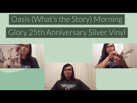@oasisinetofficial (What's the Story) Morning Glory 25th Anniversary Silver Vinyl